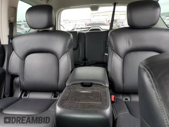 2022 Infiniti QX80 PREMIUM SELECT with VIN JN8AZ2AE1N9292782, listed as a Copart auction lot 66077354 with 55,075 mi miles and Salvage Title. Bid and sale history available at carsss.com. Image 10.