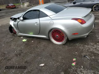 2003 Lexus SC 430 with VIN JTHFN48Y130040197, listed as a Copart auction lot 52257545 with Not Provided miles and Salvage Title. Bid and sale history available at DreamBid. Image 2.