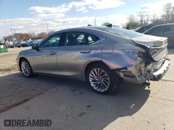 2020 Lexus ES 350 Luxury with VIN 58AEZ1B15LU079044, listed as a Copart auction lot 80201664 with 41,366 mi miles and Salvage title. Bid and sale history available at DreamBid. Image 2.
