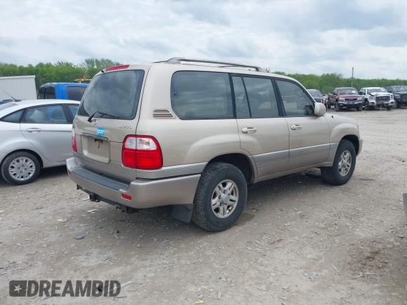 1999 Lexus LX 470 with VIN JT6HT00W6X0041264, listed as a IAAI auction lot 42177546 with 272,000 mi miles and . Bid and sale history available at DreamBid. Image 4.
