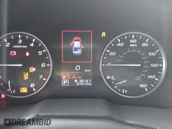 2020 Subaru Legacy Premium with VIN 4S3BWAC68L3033330, listed as a IAAI auction lot 42438948 with 67,012 mi miles and . Bid and sale history available at DreamBid. Image 7.