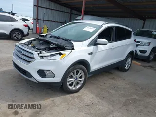 2018 Ford Escape SE with VIN 1FMCU9GD8JUB14607, listed as a IAAI auction lot 41866119 with 1 mi miles. Bid and sale history available at carsss.com. Image 2.