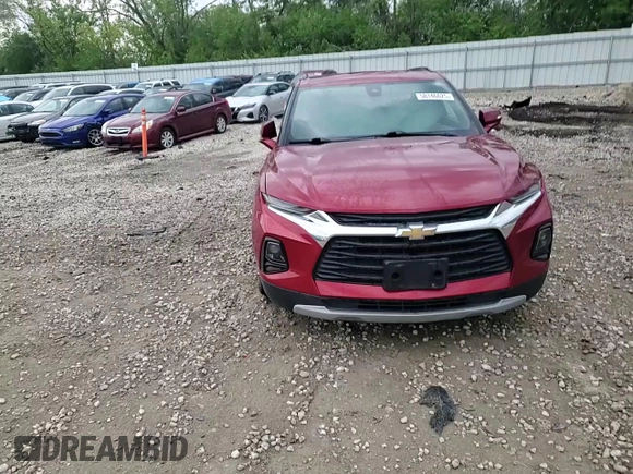 2021 Chevrolet Blazer LT with VIN 3GNKBHRS0MS560399, listed as a Copart auction lot 58146625 with 67,355 mi miles and Salvage title. Bid and sale history available at DreamBid. Image 14.