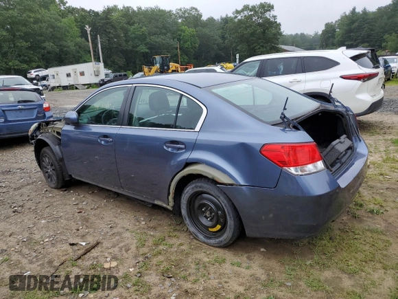 2013 Subaru Legacy Premium with VIN 4S3BMBC6XD3019104, listed as a Copart auction lot 64222845 with Not provided miles and Clean title. Bid and sale history available at DreamBid. Image 2.