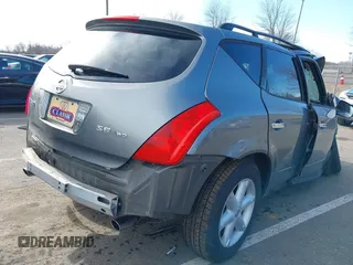 2005 Nissan Murano SL z VIN JN8AZ08W65W412340, wystawiony jako IAAI lot #41611940 z przebiegiem 130 861 mil mil oraz . Historia ofert i sprzedaży dostępna na DreamBid. Obrazek 4.