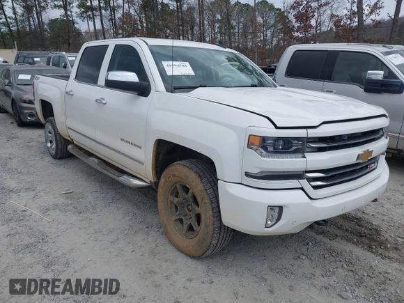 2016 Chevrolet Silverado 1500 LTZ with VIN 3GCUKSEC7GG127361, listed as a IAAI auction lot 41794781 with 186,123 mi miles. Bid and sale history available at carsss.com. Image 1.