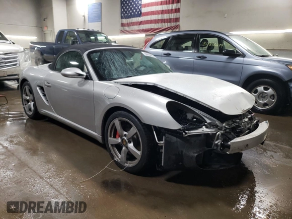 2006 Porsche Boxster S with VIN WP0CB29856U730998, listed as a Copart auction lot 84858614 with 91,967 mi miles and Clean Title. Bid and sale history available at carsss.com. Image 4.