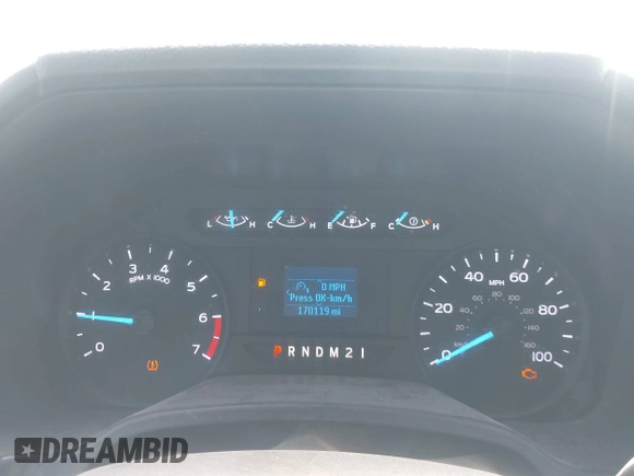 2019 Ford F-250 XL with VIN 1FD7W2B65KEG48753, listed as a IAAI auction lot 42560462 with 170,119 mi miles and . Bid and sale history available at DreamBid. Image 7.
