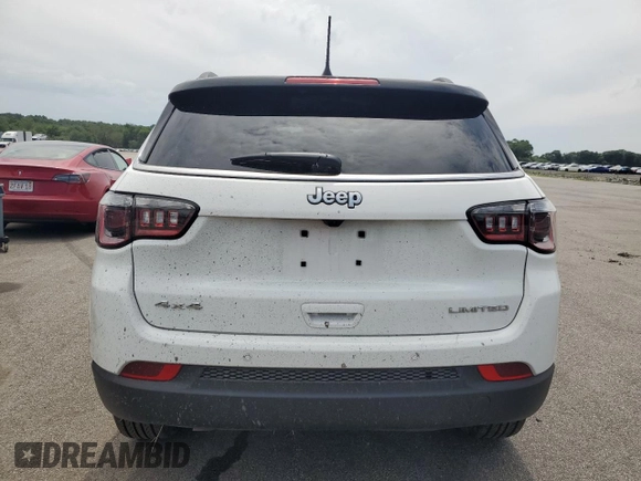 2025 Jeep Compass Limited with VIN 3C4NJDCN9ST580629, listed as a Copart auction lot 63577135 with 3,682 mi miles and Clean title. Bid and sale history available at DreamBid. Image 6.