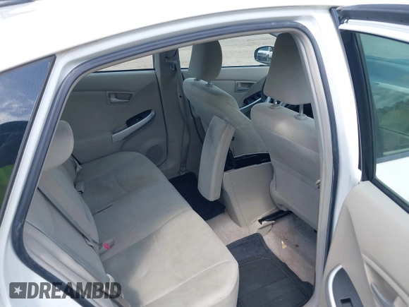 2010 Toyota Prius II with VIN JTDKN3DU7A0186713, listed as a IAAI auction lot 42139517 with 203,759 mi miles. Bid and sale history available at carsss.com. Image 8.