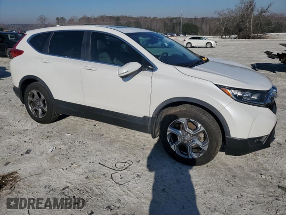 2019 Honda CR-V EX with VIN 5J6RW1H50KL008154, listed as a Copart auction lot 46450885 with 73,570 mi miles and Salvage Title. Bid and sale history available at DreamBid. Image 4.