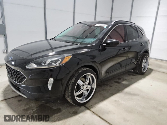 2020 Ford Escape SEL with VIN 1FMCU0H61LUB18061, listed as a Copart auction lot 56201525 with 75,464 mi miles and Clean title. Bid and sale history available at DreamBid. Image 1.