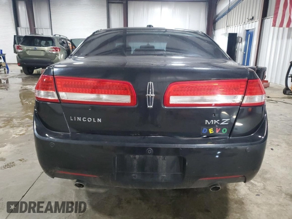 2010 Lincoln MKZ with VIN 3LNHL2GC2AR650791, listed as a Copart auction lot 60000935 with 170,517 mi miles and Salvage title. Bid and sale history available at DreamBid. Image 6.