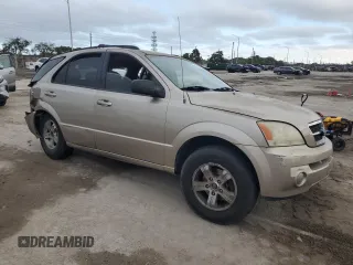 2005 Kia Sorento LX with VIN KNDJD733055406491, listed as a Copart auction lot 42366685 with 0 mi miles and Salvage Title. Bid and sale history available at carsss.com. Image 4.