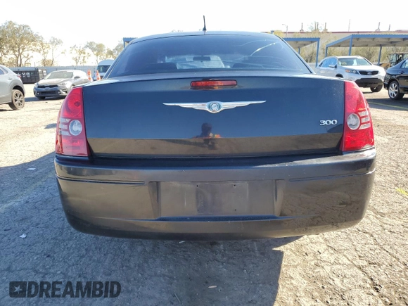 2008 Chrysler 300 LX with VIN 2C3KA43R88H307676, listed as a Copart auction lot 50551575 with 173,476 mi miles and Salvage Title. Bid and sale history available at carsss.com. Image 6.