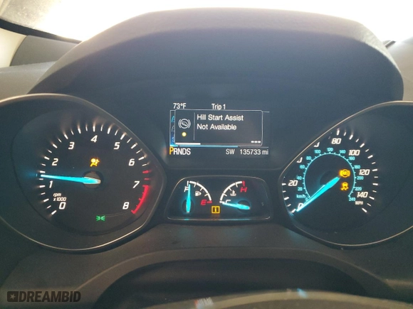 2015 Ford Escape SE with VIN 1FMCU9G91FUC82365, listed as a Copart auction lot 43650905 with 135,733 mi miles and Salvage Title. Bid and sale history available at carsss.com. Image 9.