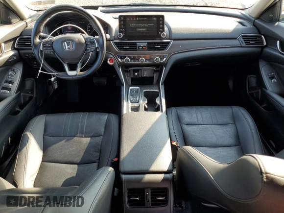2020 Honda Accord Touring with VIN 1HGCV2F93LA005306, listed as a Copart auction lot 64922215 with 50,447 mi miles and Salvage title. Bid and sale history available at DreamBid. Image 8.