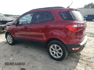2019 Ford EcoSport SE with VIN MAJ6S3GL0KC259861, listed as a Copart auction lot 48297325 with 21,609 mi miles and Salvage Title. Bid and sale history available at carsss.com. Image 2.