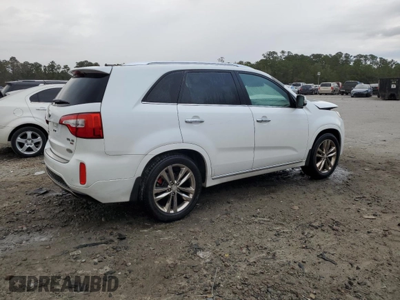 2015 Kia Sorento SX Limited with VIN 5XYKW4A76FG554866, listed as a Copart auction lot 79847234 with 114,582 mi miles and Salvage Title. Bid and sale history available at carsss.com. Image 3.
