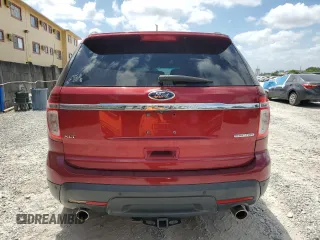 2013 Ford Explorer XLT with VIN 1FM5K7D80DGC45186, listed as a Copart auction lot 55177225 with 178,151 mi miles and Clean Title. Bid and sale history available at carsss.com. Image 6.