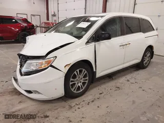 2013 Honda Odyssey EX-L with VIN 5FNRL5H66DB078231, listed as a IAAI auction lot 41883274 with 1 mi miles. Bid and sale history available at carsss.com. Image 2.