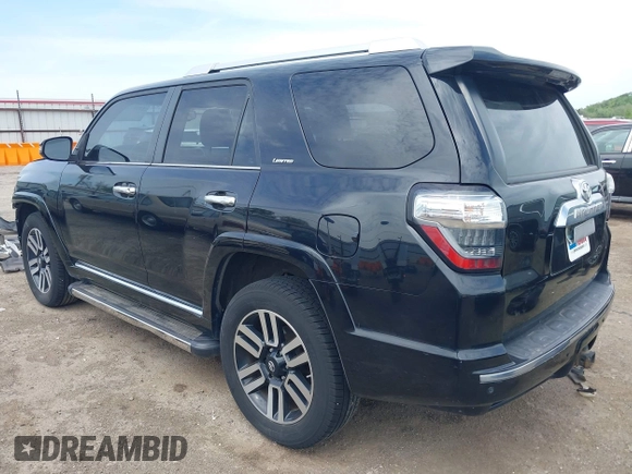 2016 Toyota 4Runner Limited with VIN JTEBU5JR8G5386084, listed as a IAAI auction lot 42017386 with 86,272 mi miles and . Bid and sale history available at DreamBid. Image 3.