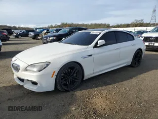 2015 BMW 6 Series 650i xDrive z VIN WBA6B4C59FD761854, wystawiony jako Copart lot #49904895 z przebiegiem 101 306 mil mil oraz Szkoda całkowita • Salvage title. Historia ofert i sprzedaży dostępna na DreamBid. Obrazek 1.