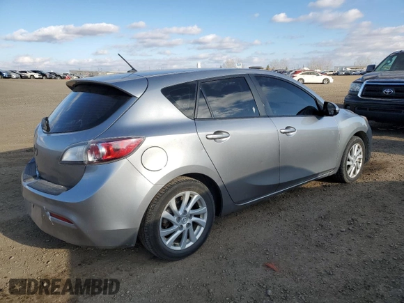 2012 Mazda 3 GX with VIN JM1BL1KF0C1541300, listed as a Copart auction lot 78494644 with 200,586 mi miles and Salvage Title. Bid and sale history available at carsss.com. Image 3.