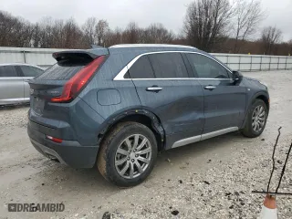 2020 Cadillac XT4 FWD Premium Luxury with VIN 1GYFZCR48LF043018, listed as a Copart auction lot 45097125 with 84,567 mi miles and Salvage Title. Bid and sale history available at carsss.com. Image 3.