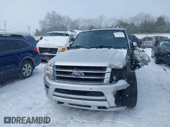 2017 Ford Expedition Max Limited с VIN 1FMJK2AT8HEA07419, выставлен на аукционе IAAI как лот 41603043 с пробегом 227 443 миль миль и . История ставок и продаж доступна на DreamBid. Изображение 12.