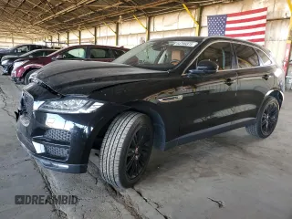 2019 Jaguar F-Pace 30t Portfolio with VIN SADCN2GX5KA368284, listed as a Copart auction lot 54786875 with 53,328 mi miles and Salvage title. Bid and sale history available at DreamBid. Image 1.