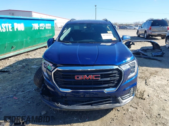 2023 GMC Terrain SLE with VIN 3GKALMEG0PL176959, listed as a IAAI auction lot 41730284 with 12,433 mi miles. Bid and sale history available at carsss.com. Image 12.