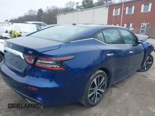 2021 Nissan Maxima SV with VIN 1N4AA6CV6MC507605, listed as a IAAI auction lot 41816971 with 63,513 mi miles and . Bid and sale history available at DreamBid. Image 4.