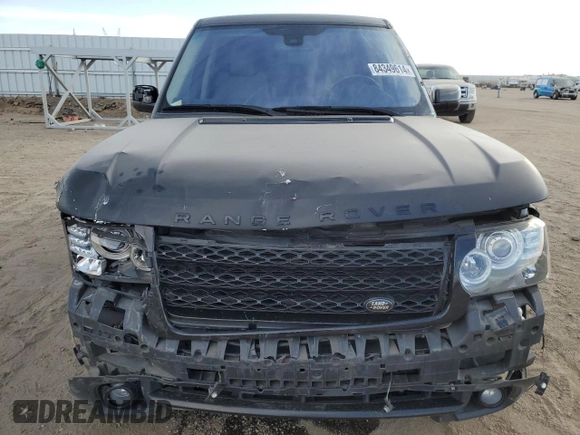2011 Land Rover Range Rover HSE Lux с VIN SALMF1D4XBA340197, выставлен на аукционе Copart как лот 84349614 с пробегом 120 527 миль миль и Списание • Salvage title. История ставок и продаж доступна на DreamBid. Изображение 5.
