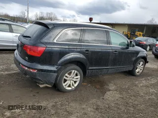 2009 Audi Q7 with VIN WA1AY74L79D017565, listed as a Copart auction lot 53147305 with 158,857 mi miles and Salvage Title. Bid and sale history available at carsss.com. Image 3.