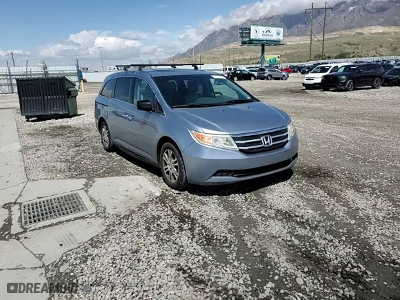 2012 Honda Odyssey EX-L with VIN 5FNRL5H6XCB041293, listed as a Copart auction lot 51707715 with 147,322 mi miles and Salvage Title. Bid and sale history available at carsss.com. Image 11.