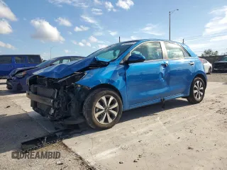 2023 Kia Rio S with VIN 3KPA25AD9PE548173, listed as a Copart auction lot 50232915 with 26,668 mi miles and Salvage Title. Bid and sale history available at DreamBid. Image 1.
