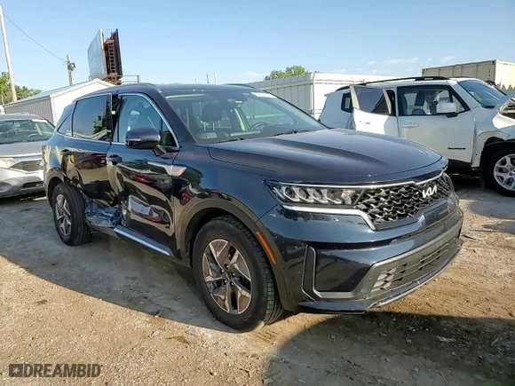 2022 Kia Sorento Hybrid S with VIN KNDRG4LG8N5065921, listed as a Copart auction lot 60824354 with NaN miles and Salvage Title. Bid and sale history available at carsss.com. Image 12.
