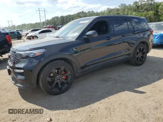 2022 Ford Explorer ST z VIN 1FM5K7GC9NGA57395, wystawiony jako Copart lot #53658445 z przebiegiem 42 229 mil mil oraz Szkoda całkowita • Salvage title. Historia ofert i sprzedaży dostępna na DreamBid. Obrazek 1.