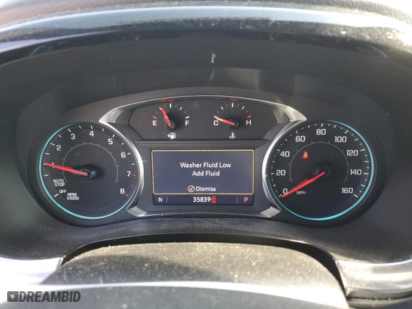 2022 Chevrolet Traverse RS with VIN 1GNERJKW7NJ185773, listed as a Copart auction lot 78584134 with 35,839 mi miles and Salvage Title. Bid and sale history available at carsss.com. Image 9.