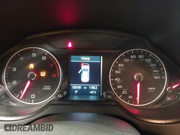 2015 Audi Q5 Premium Plus with VIN WA1LFAFP5FA029478, listed as a IAAI auction lot 41514901 with 133,150 mi miles. Bid and sale history available at carsss.com. Image 7.