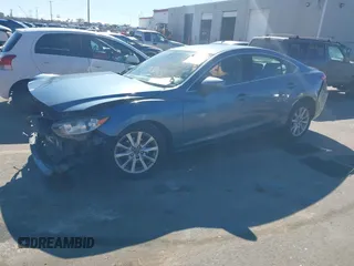 2016 Mazda 6 i Sport with VIN JM1GJ1U57G1451597, listed as a IAAI auction lot 41658184 with 142,504 mi miles and . Bid and sale history available at DreamBid. Image 17.