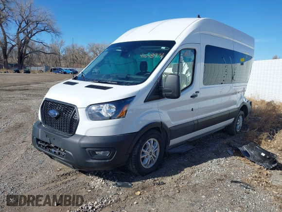 2024 Ford Transit Passenger XL with VIN 1FBAX2X85RKA46890, listed as a IAAI auction lot 41648977 with 20,637 mi miles and . Bid and sale history available at DreamBid. Image 20.
