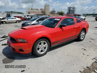 2011 Ford Mustang V6 with VIN 1ZVBP8AM1B5115763, listed as a Copart auction lot 60363705 with 165,224 mi miles and Salvage title. Bid and sale history available at DreamBid. Image 1.