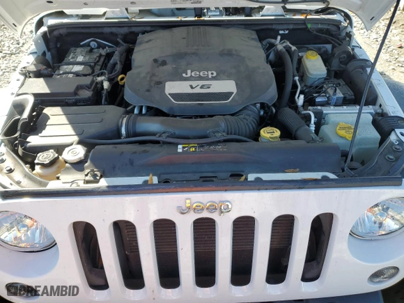 2017 Jeep Wrangler Unlimited Sport with VIN 1C4BJWDG5HL502139, listed as a Copart auction lot 48247365 with 70,336 mi miles and Salvage Title. Bid and sale history available at carsss.com. Image 12.