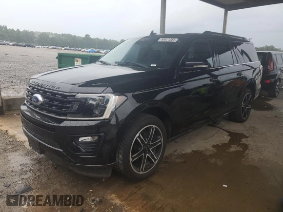 2019 Ford Expedition Max Limited z VIN 1FMJK1KT3KEA53692, wystawiony jako Copart lot #60821085 z przebiegiem 136 624 mil mil oraz Czysty tytuł • Clean title. Historia ofert i sprzedaży dostępna na DreamBid. Obrazek 1.