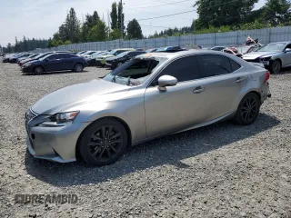 2015 Lexus IS 250 with VIN JTHCF1D21F5026128, listed as a Copart auction lot 62134165 with 85,777 mi miles and Salvage title. Bid and sale history available at DreamBid. Image 1.