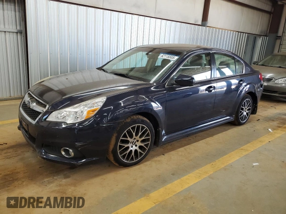 2013 Subaru Legacy Premium with VIN 4S3BMBC64D3017395, listed as a Copart auction lot 62115555 with 138,567 mi miles and Salvage title. Bid and sale history available at DreamBid. Image 1.