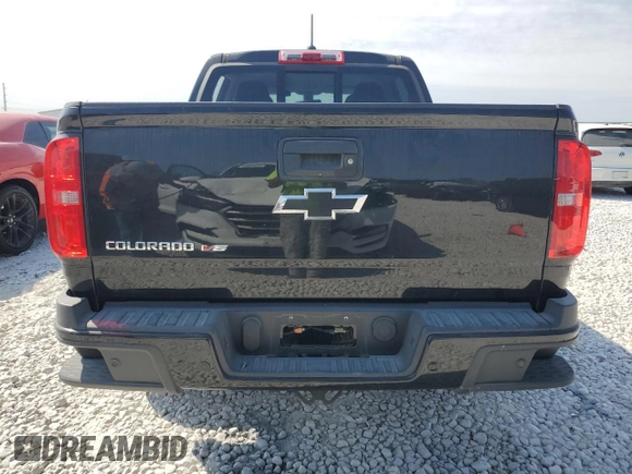 2020 Chevrolet Colorado 2WD Z71 with VIN 1GCGSDENXL1243544, listed as a Copart auction lot 75746304 with Not provided miles and Salvage title. Bid and sale history available at DreamBid. Image 6.