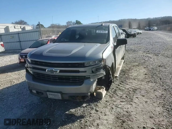 2021 Chevrolet Silverado 1500 RST with VIN 3GCUYEET5MG157891, listed as a Copart auction lot 41878455 with 94,517 mi miles and Salvage Title. Bid and sale history available at carsss.com. Image 10.